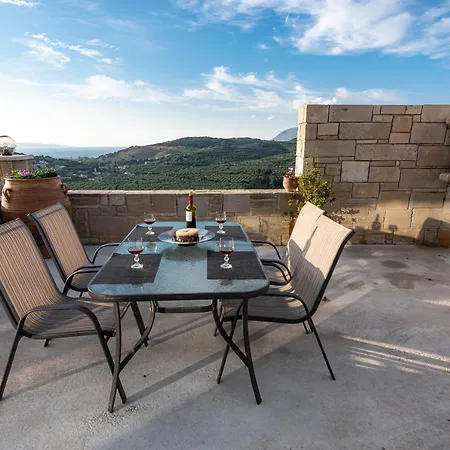 Rikanthos Stone Sea View ι Apartment
